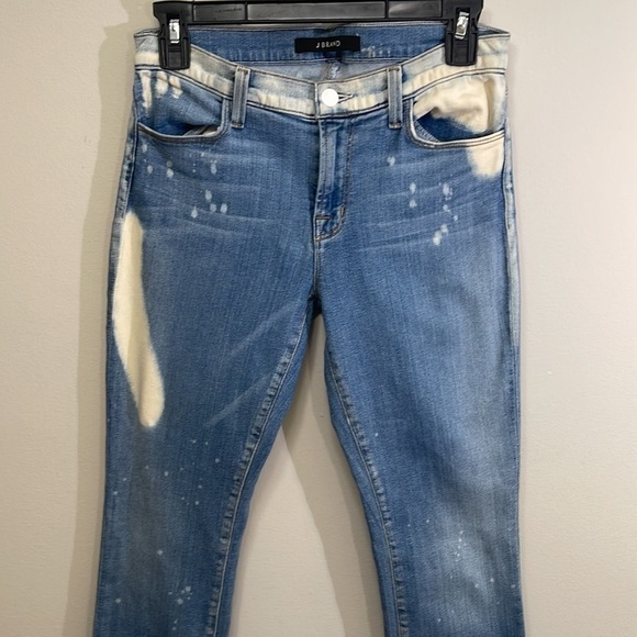 J Brand Splatter Acid Super Skinny Jeans. Size 27. - Picture 2 of 12